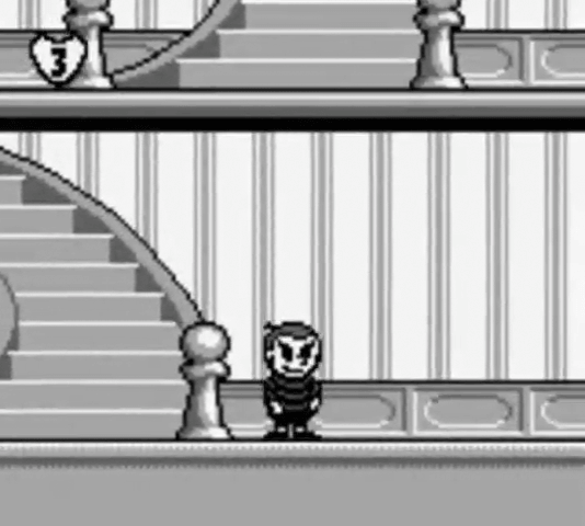 Addams Family Pugsley's Scavenger Hunt screenshot 3 for GameBoy